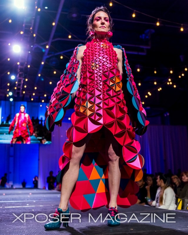 Paper Fashion Show 2019-Flower of Life